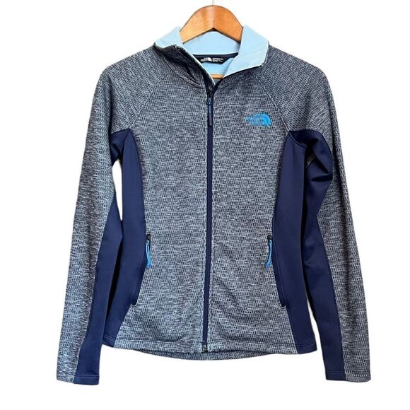The north face fleece lined zip up sweater. Size xs - Picture 1 of 10